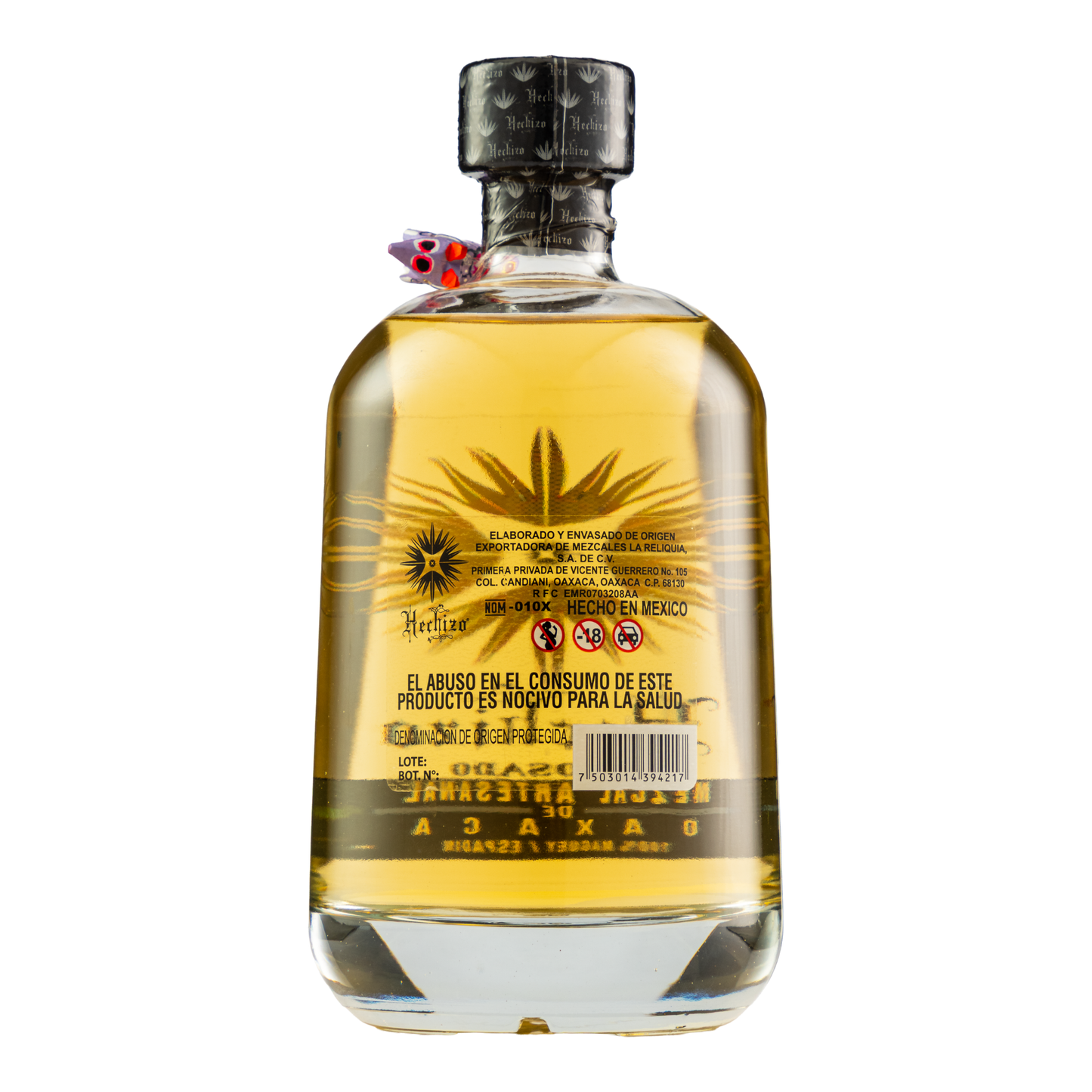 Mezcal Artesanal Hechizo Reposado 750 Ml