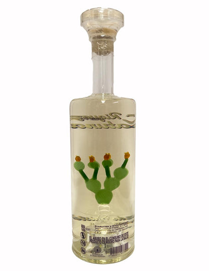 Tequila Riqueza Natural Reposado Cristalino Nopal 750 ml