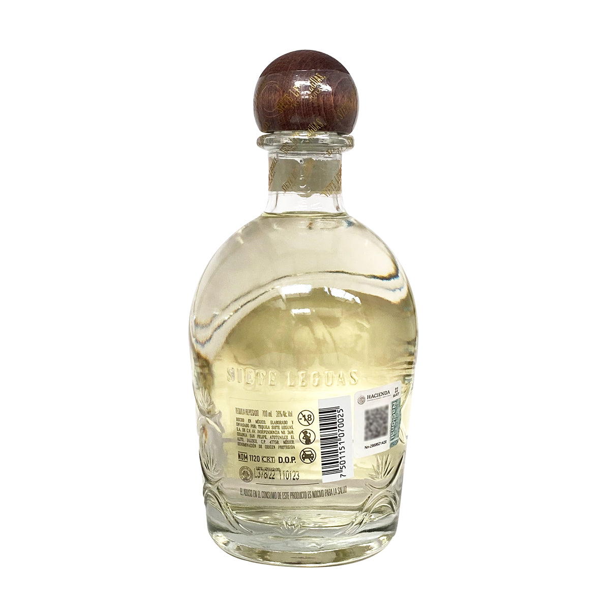 Tequila Siete Leguas Reposado Ensamble Artesanal 700 ml