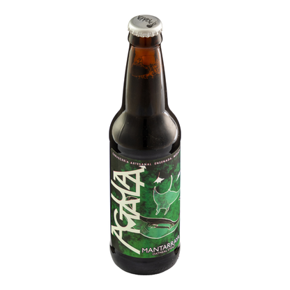 Cerveza Artesanal Agua Mala Mantarraya Oatmeal Stout 355 Ml