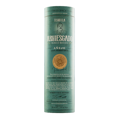 Tequila Arriesgado Trascendente Añejo 750 Ml