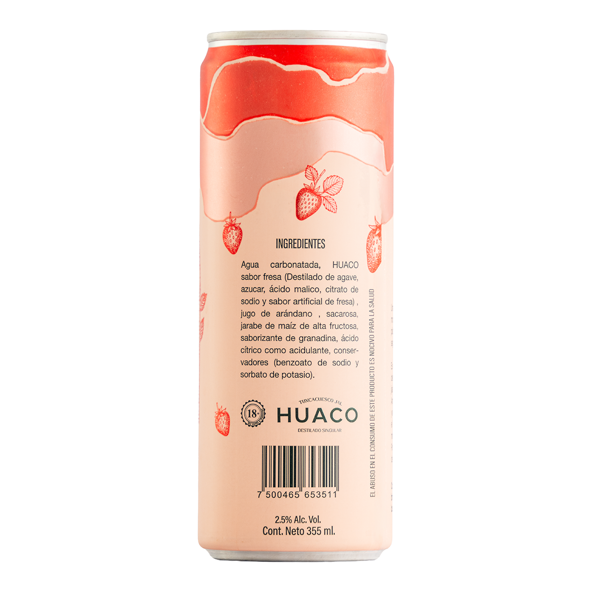 Bebida Amarre Fresa Spritz 355 Ml