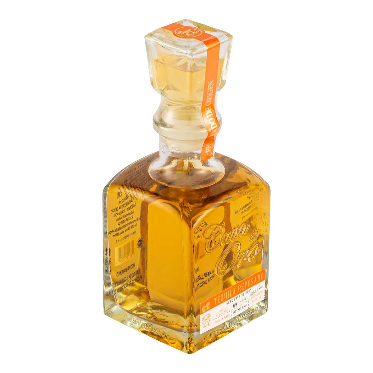 Tequila Gran Cava de Oro Reposado 375 Ml