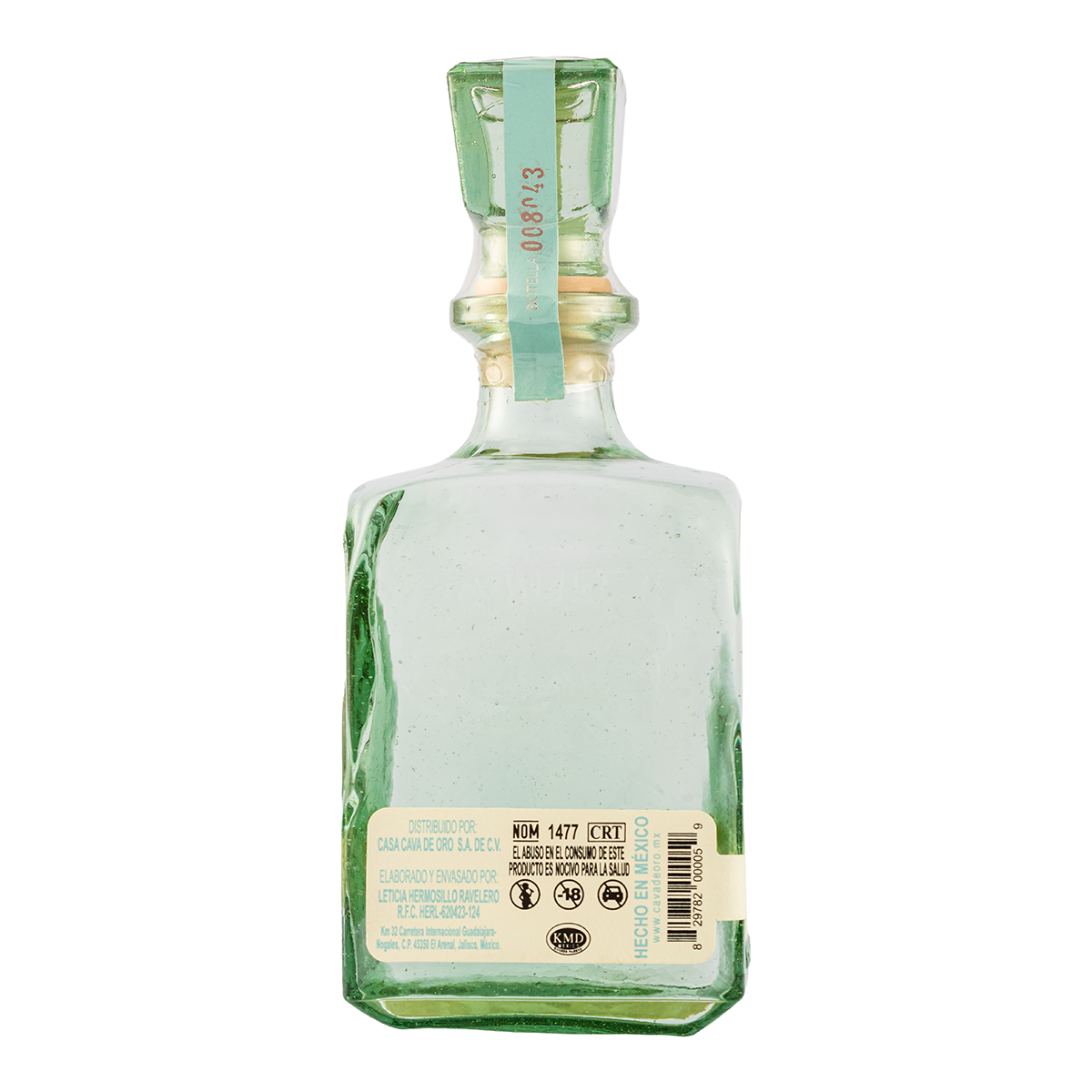 Tequila Gran Cava de Oro Blanco Tahona 750 Ml