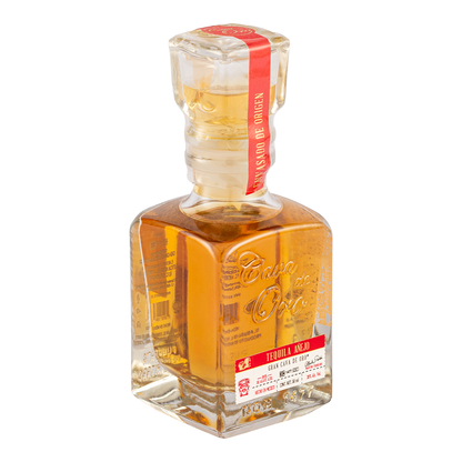 Tequila Gran Cava de Oro Añejo Mini 50 Ml