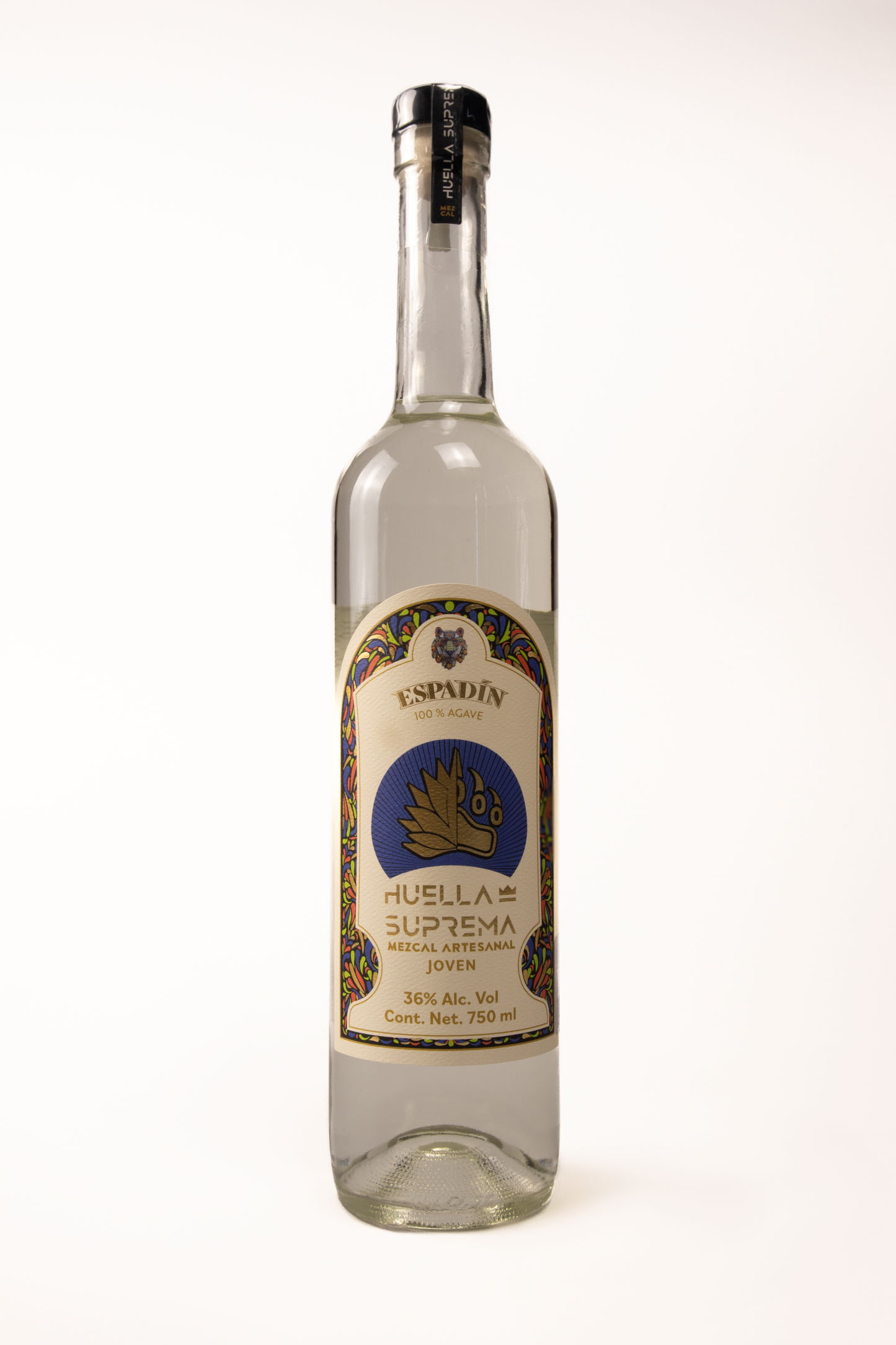 Mezcal Artesanal Huella Suprema Espadín 750 Ml