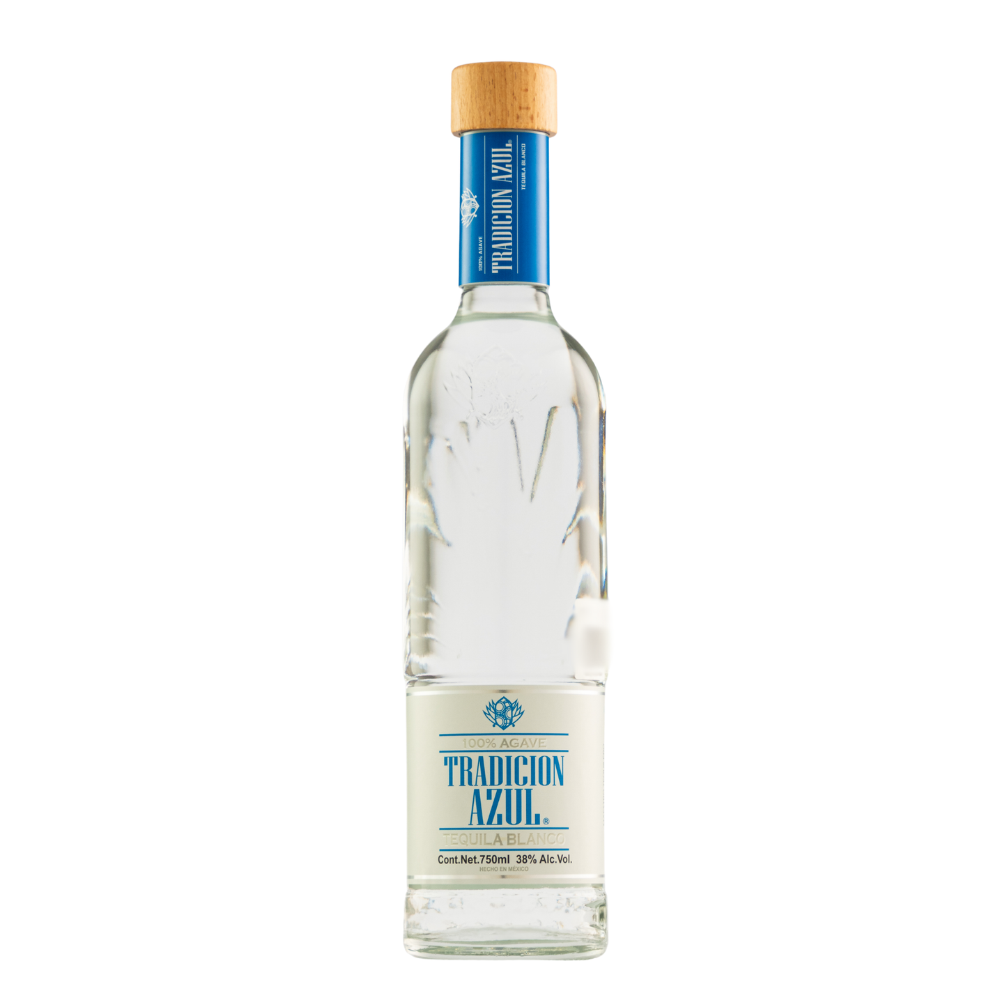 Tequila Tradición Azul Blanco 750 Ml
