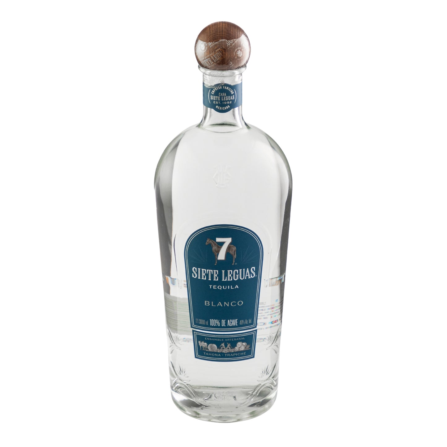 Tequila Siete Leguas Blanco Ensamble Artesanal 3000 Ml