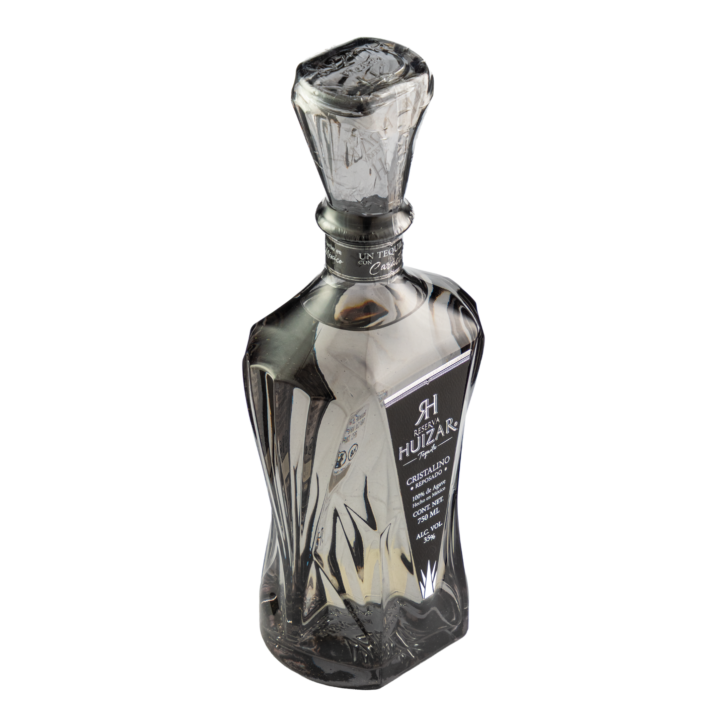 Tequila Reserva RH Huizar Reposado Cristalino 750 Ml