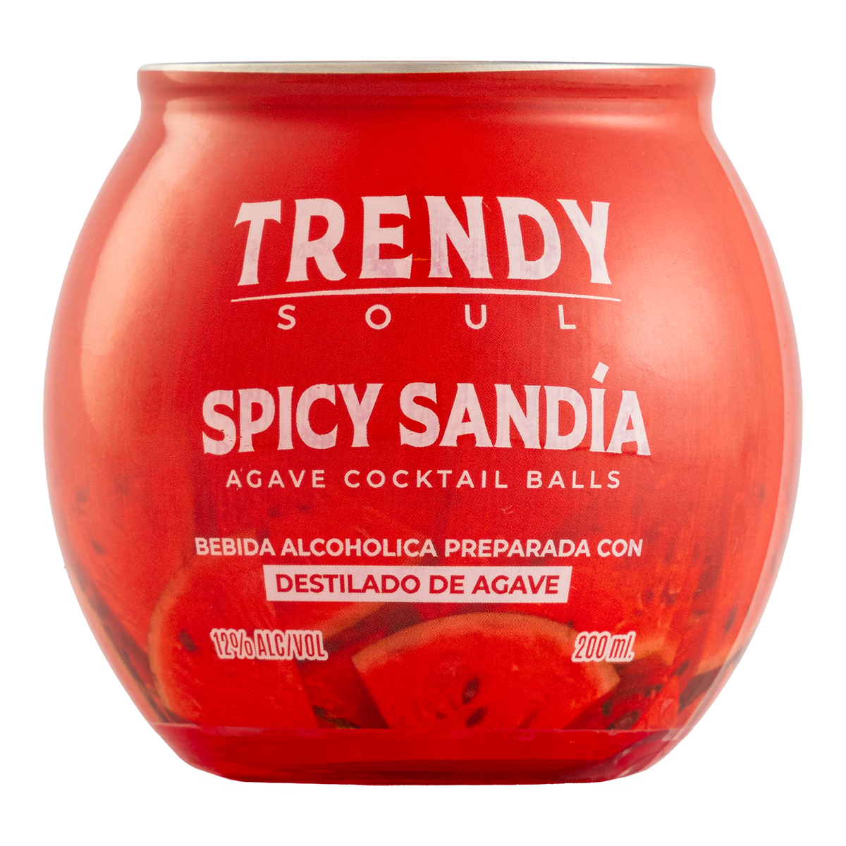 Bebida Trendy Soul Cocktail Balls Spicy Sandía 200 Ml