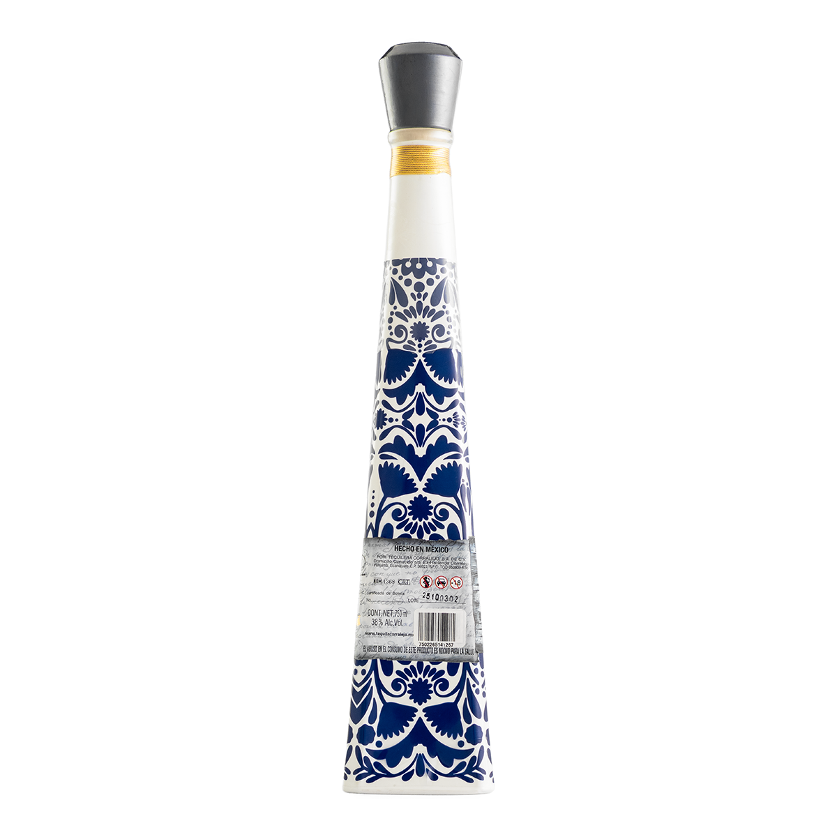Tequila Corralejo 1753 Blanco Edición Talavera 750 Ml