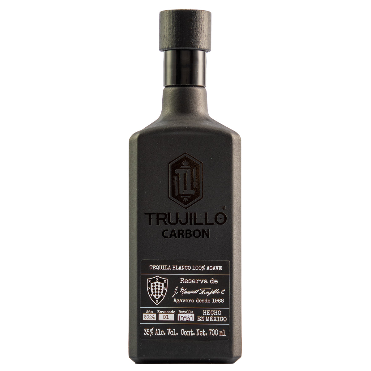 Tequila Trujillo Blanco Carbón 700 Ml