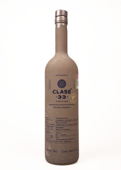 Destilado de Agave Clase 33 Edición Conquista Blanco 750 Ml