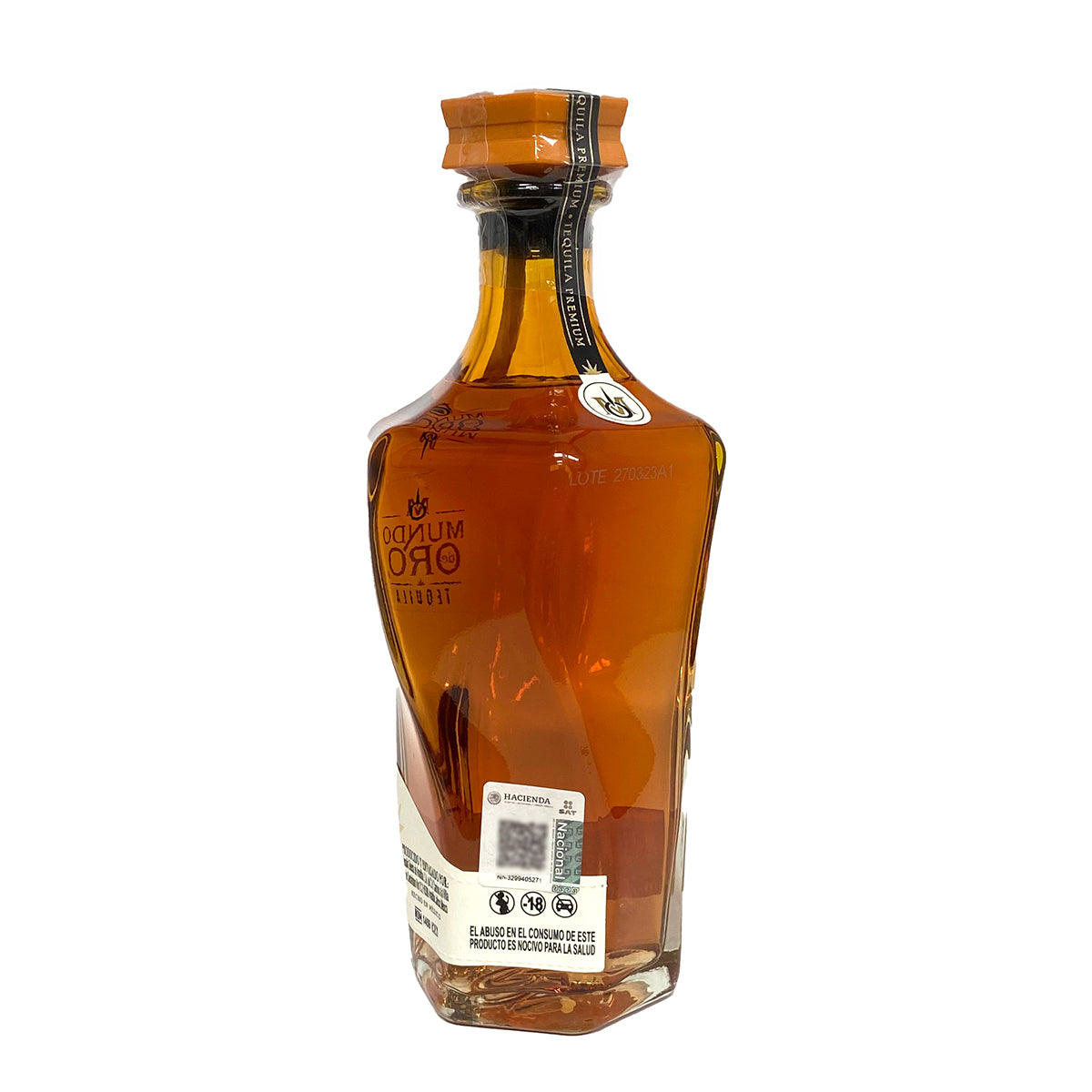 Tequila Artesanal Mundo Oro Añejo 750 ml
