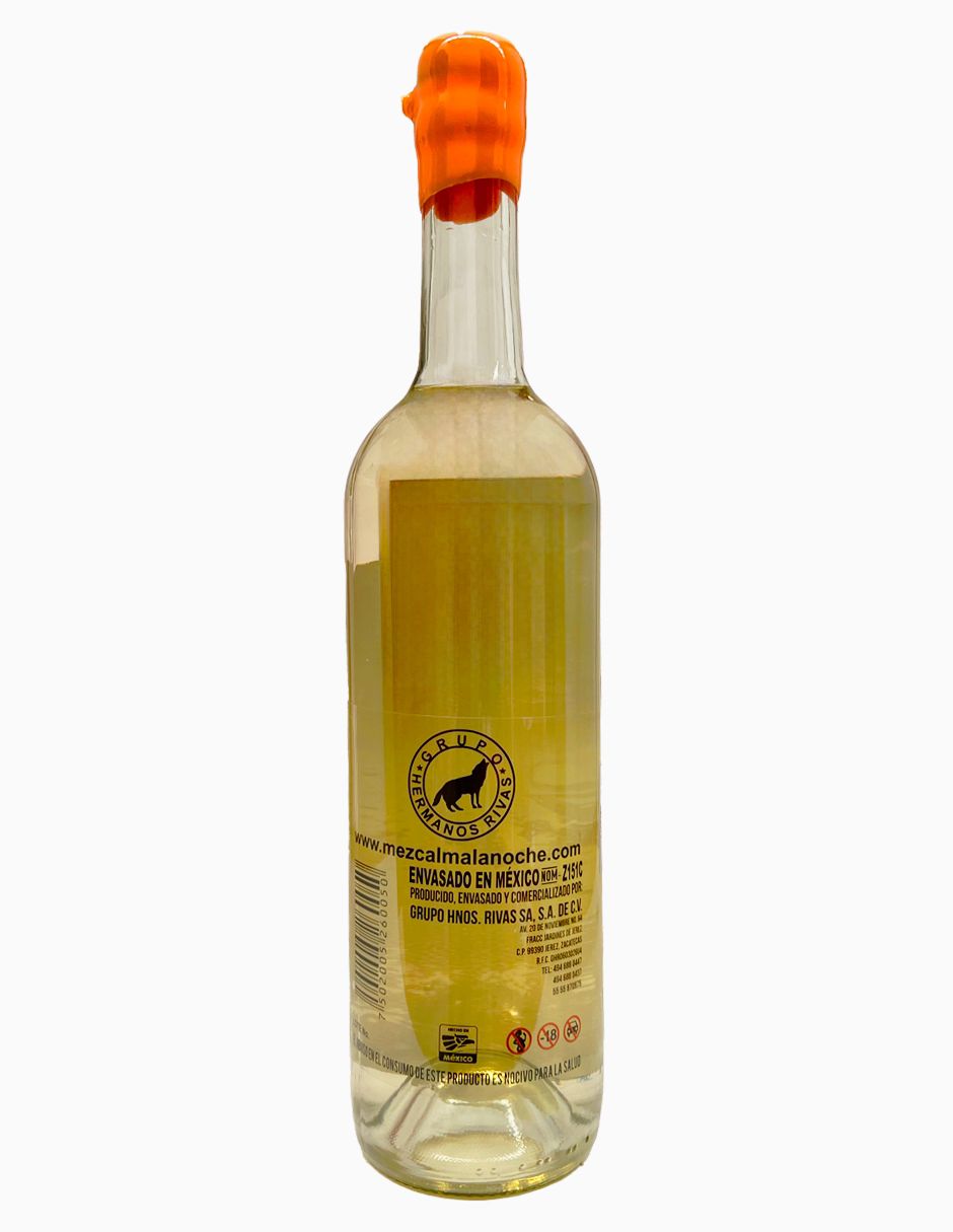 Mezcal Mala Noche Reposado 100% Agave 750 Ml