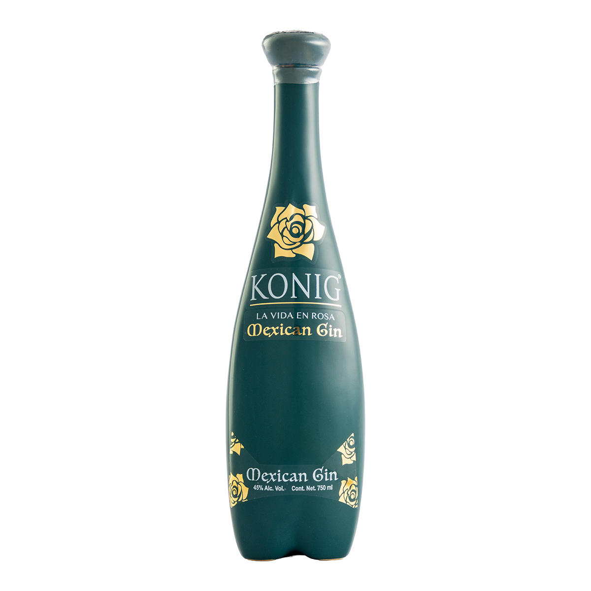 Ginebra Mexicana Konig Cerámica 750 Ml