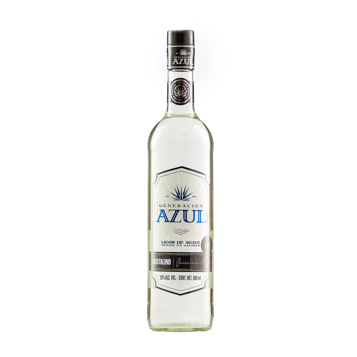 Licor de Agave Generación Azul Cristalino 960 Ml