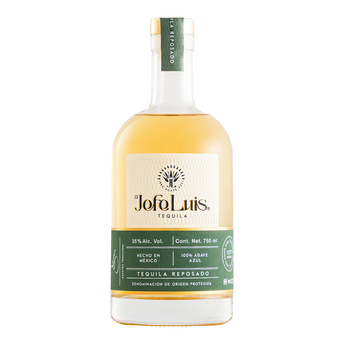 Tequila El Jefe Luis Reposado 750 Ml