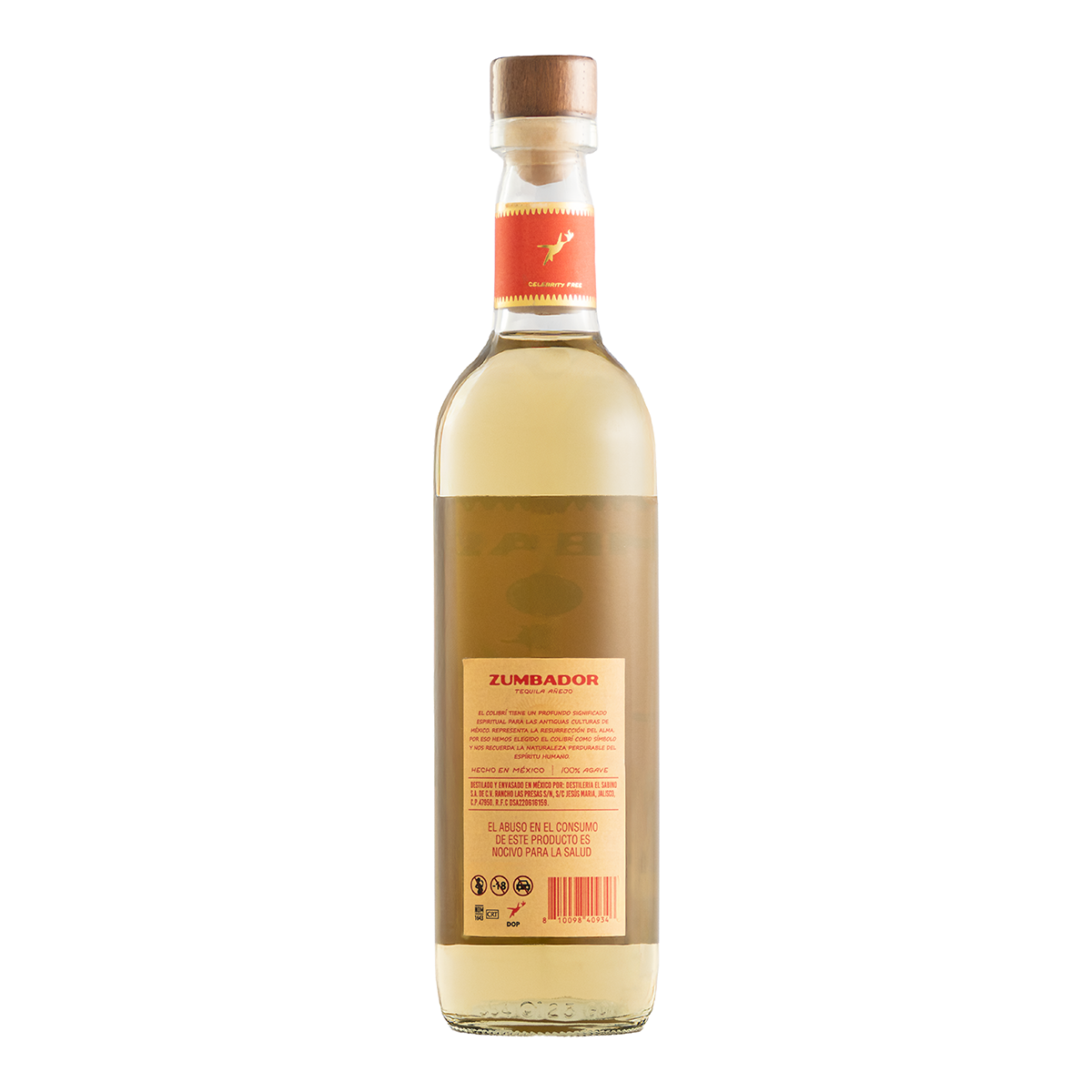 Tequila Zumbador Añejo 750 Ml