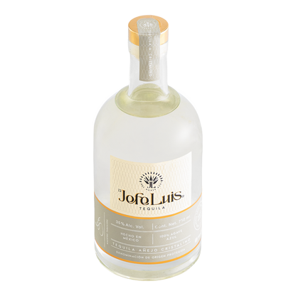 Tequila El Jefe Luis Añejo Cristalino 750 Ml