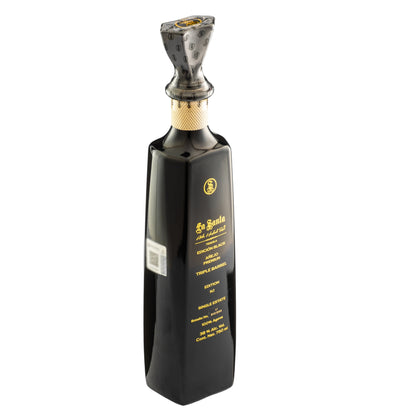 Tequila La Santa Black Añejo Premium Triple Barrel 750 Ml