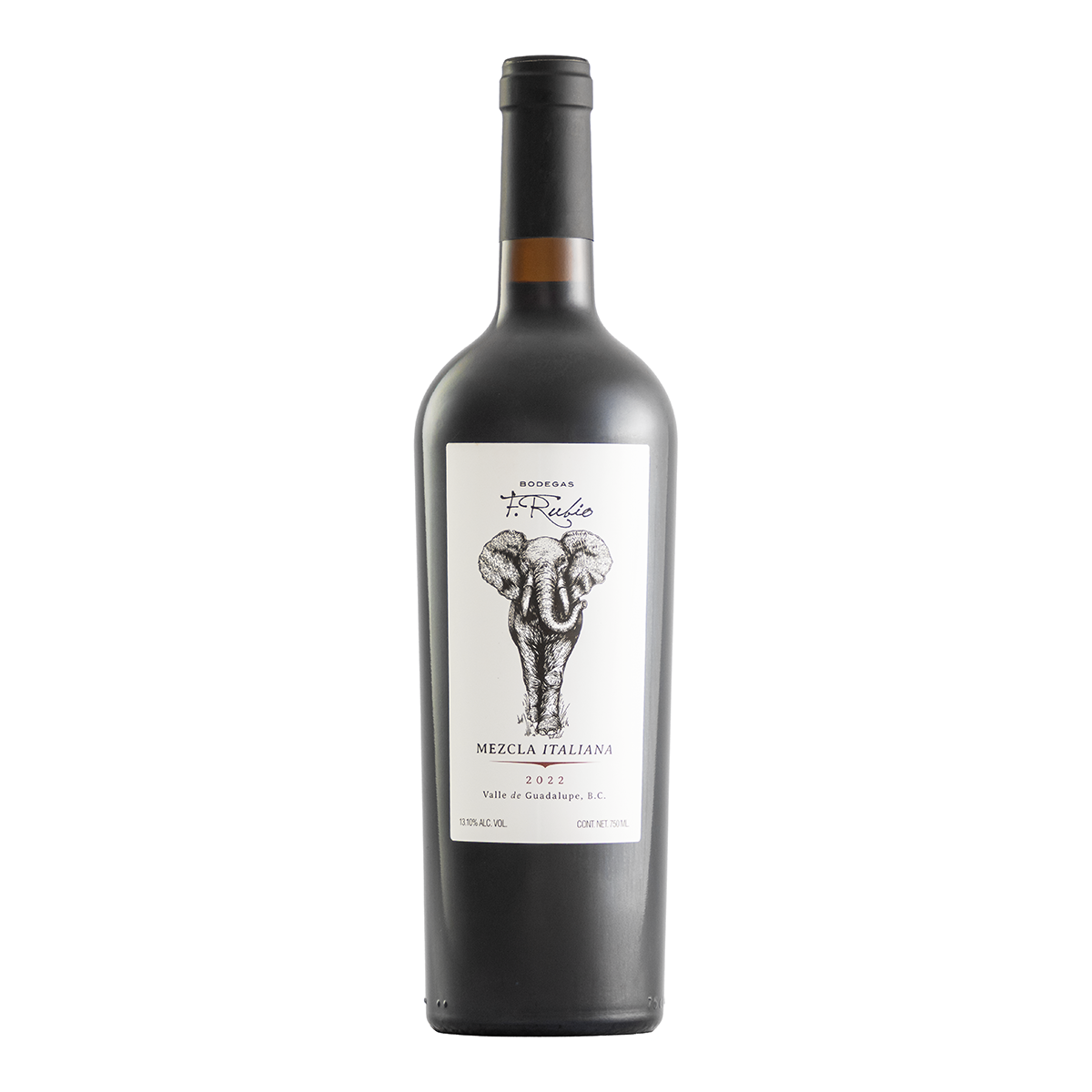 Vino Tinto F. Rubio Herencia Mezcla Italiana 750 Ml