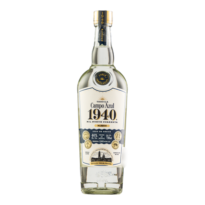 Tequila Campo Azul 1940 Blanco 750 Ml