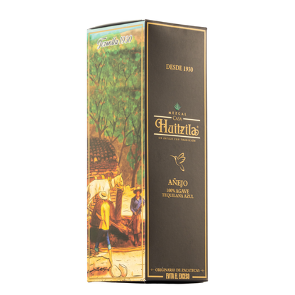 Mezcal Casa Huitzila Añejo 100% Agave 750 Ml