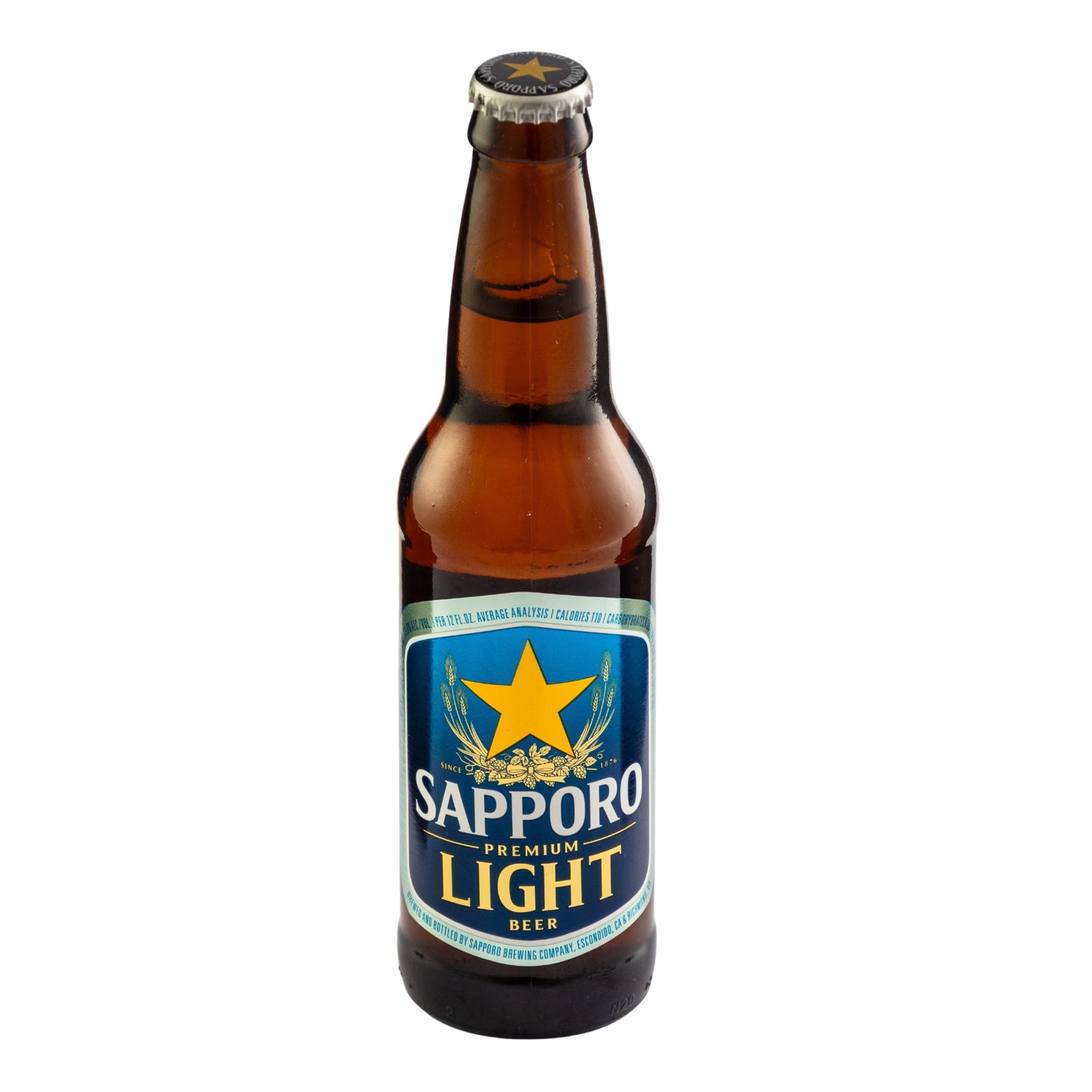 Cerveza Sapporo Premium Light Ligera 355 Ml