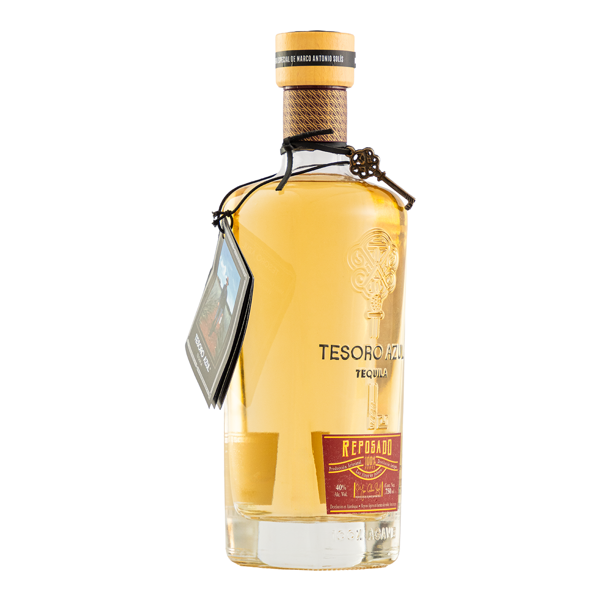 Tequila Tesoro Azul Reposado 750 Ml