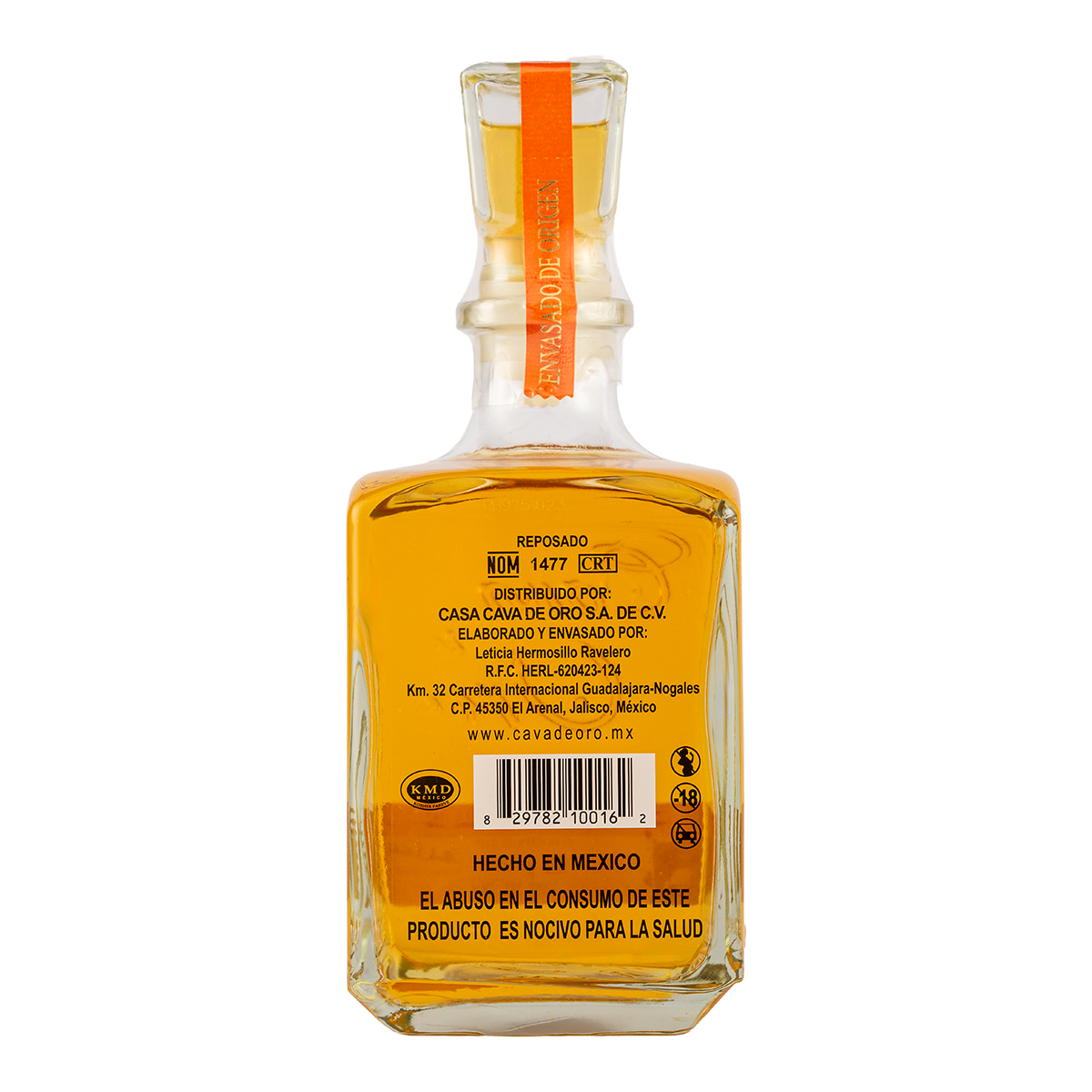 Tequila Gran Cava de Oro Reposado 750 Ml