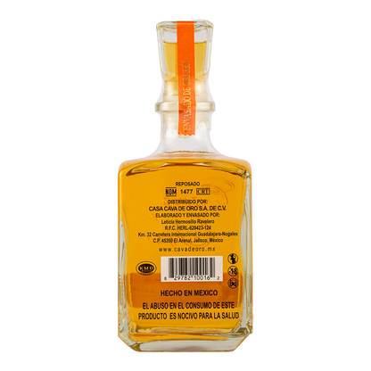 Tequila Gran Cava de Oro Reposado 750 Ml