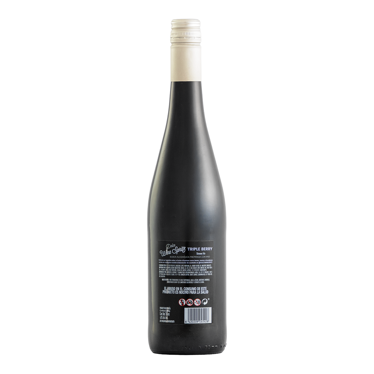 Vino Dolce Wine Spritz Tempranillo Triple Berry 750 Ml