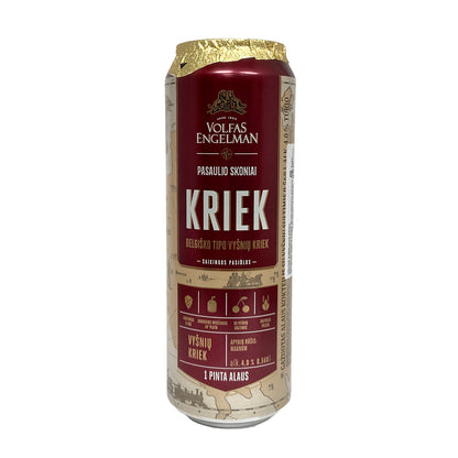 Cerveza Volfas Engelman Cherry Kriek 568 ml