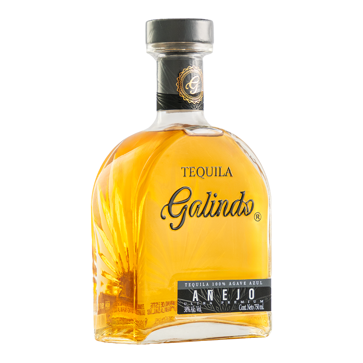 Tequila Galindo Añejo Premium 750 Ml