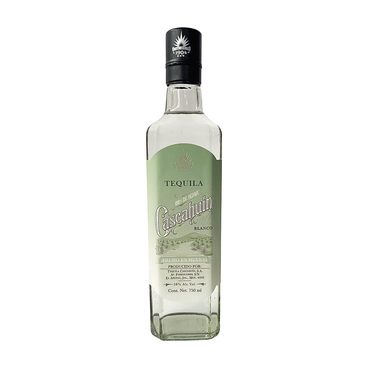 Tequila Artesanal Cascahuín Blanco 750 ml