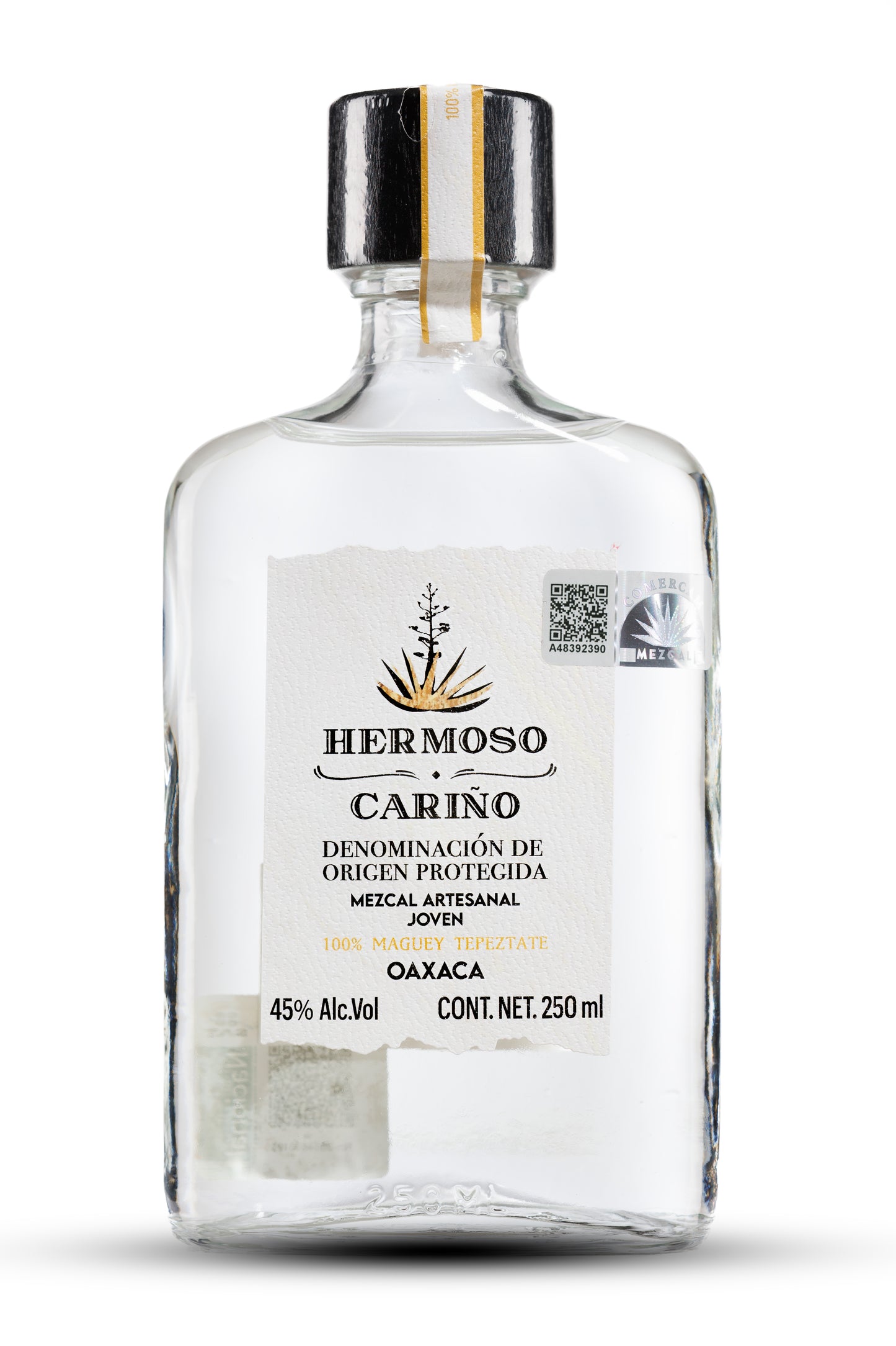 Mezcal Artesanal Hermoso Cariño Tepeztate 250 Ml