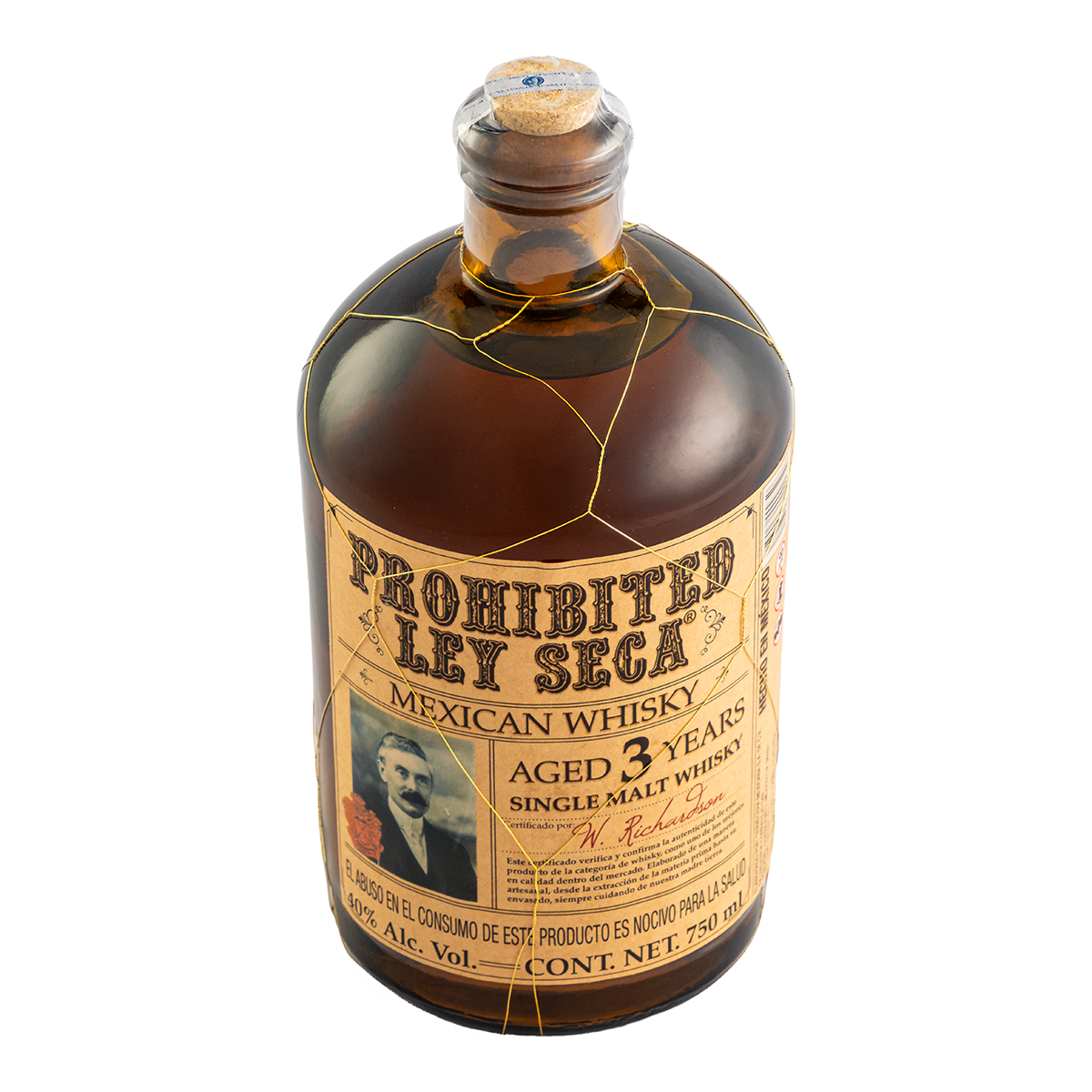 Whisky Mexicano Ley Seca 750 Ml