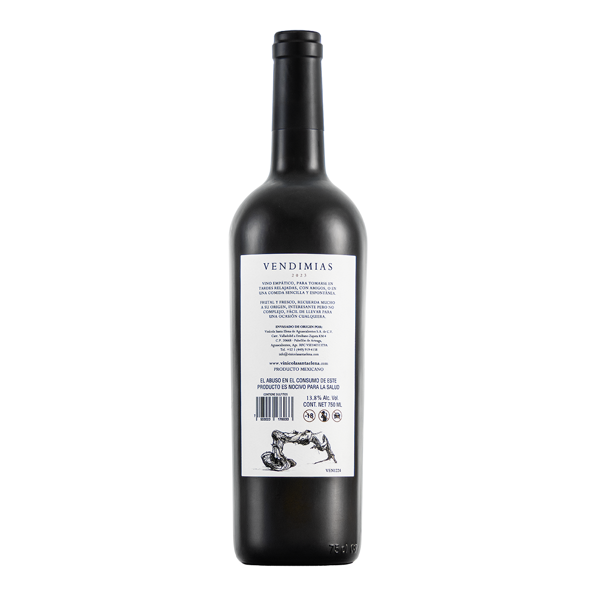 Vino Tinto Vendimias 2023 750 Ml