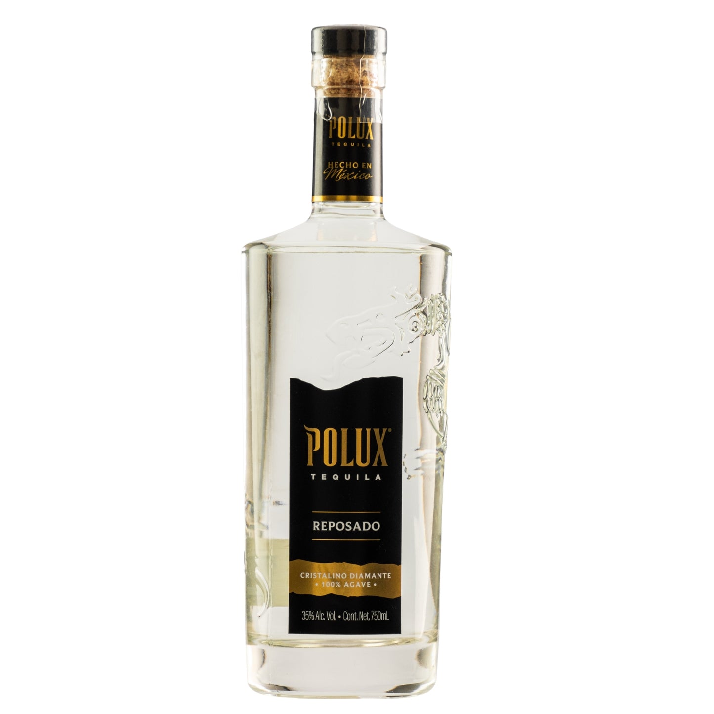 Tequila Polux Reposado Cristalino Diamante 750 Ml