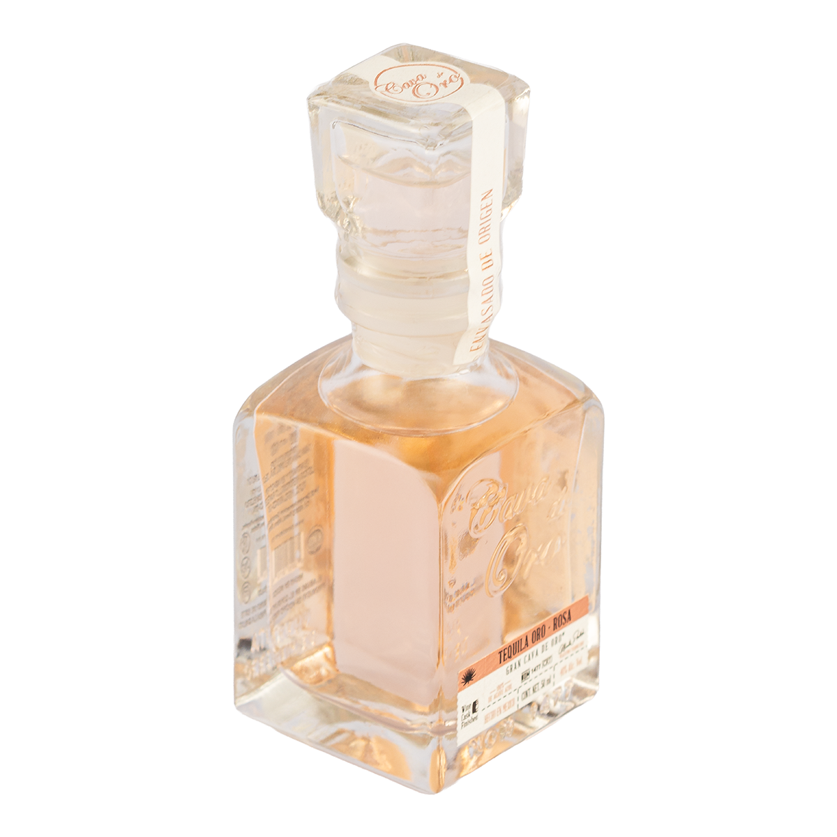 Tequila Gran Cava de Oro Rose Gold Mini 50 Ml