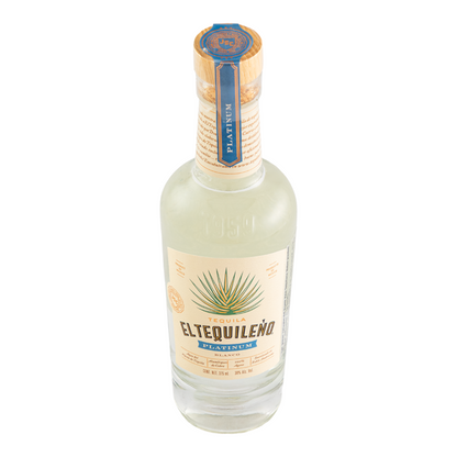 Tequila El Tequileño Platinum Blanco 375 Ml