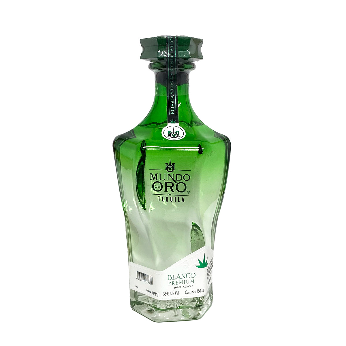 Tequila Artesanal Mundo Oro Blanco 750 ml