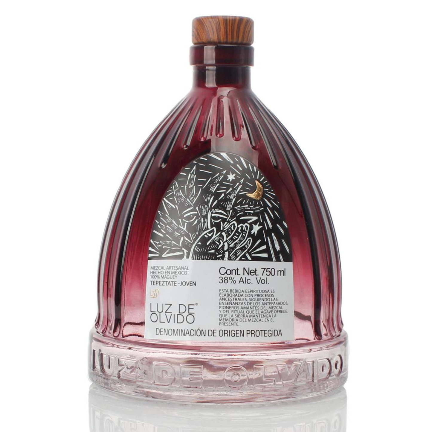 Mezcal Artesanal Luz de Olvido Tepeztate Joven 750 Ml