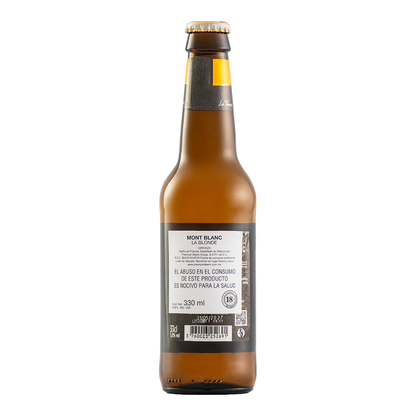 Cerveza Mont Blanc La Blonde 330 Ml