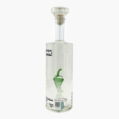 Tequila Riqueza Natural Reposado Cristalino Chile 750 ml