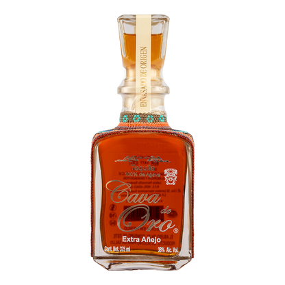 Tequila Gran Cava de Oro Edición Huichol Extra Añejo 375 Ml