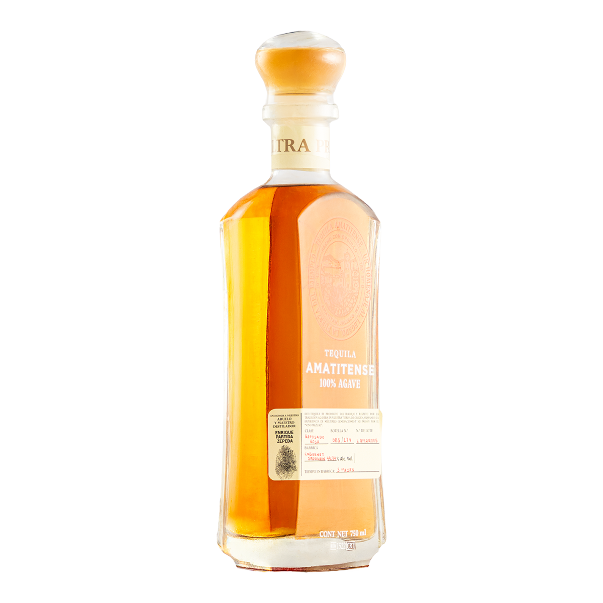 Tequila Amatitense Reposado Rosa 45% Alc Vol 750 Ml