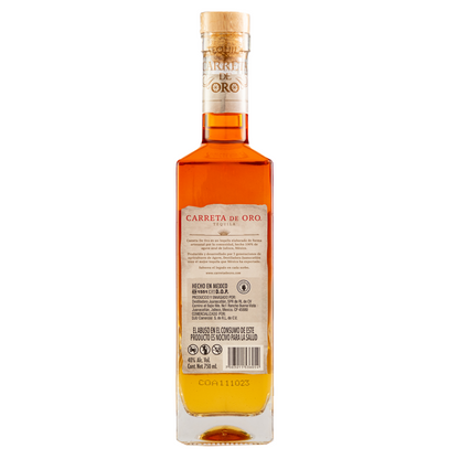 Tequila Carreta De Oro Añejo 750 ml