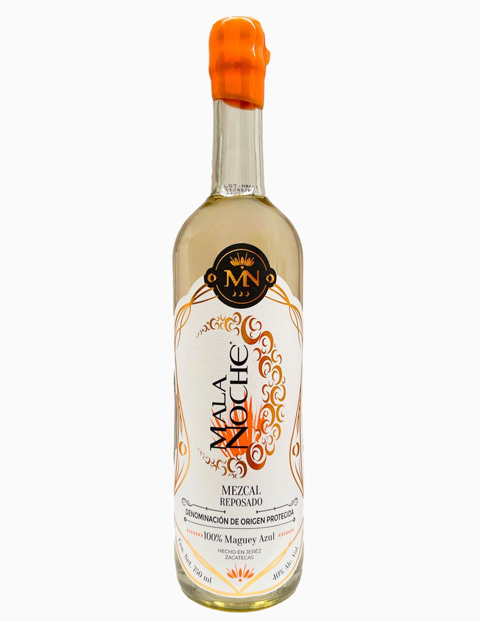 Mezcal Mala Noche Reposado 100% Agave 750 Ml